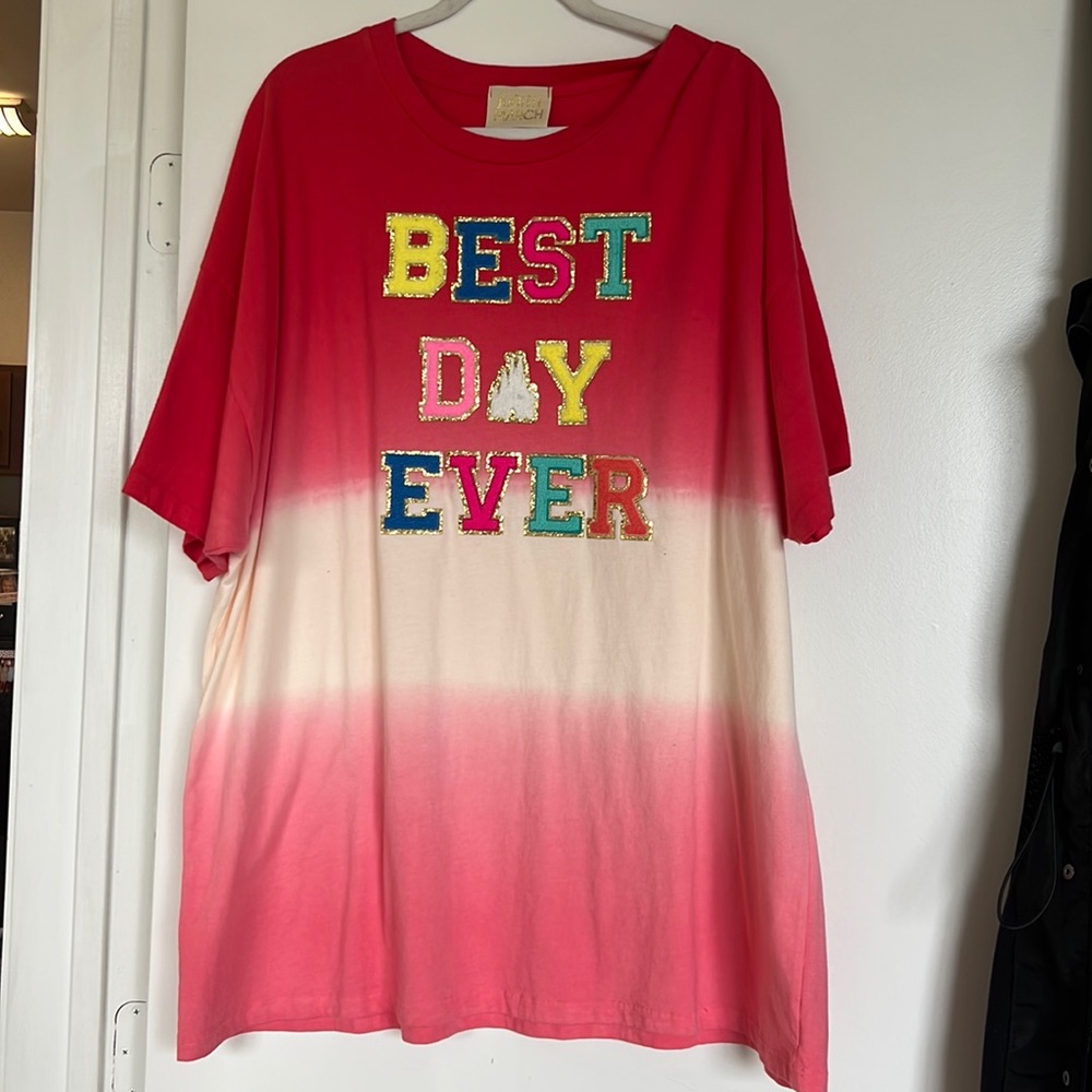 Disney Judith March tee Best Day Ever